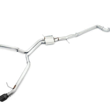 AWE Tuning Audi B9 A4 Track Edition Exhaust Dual Outlet - Diamond Black Tips (Includes DP) - 3020-33026