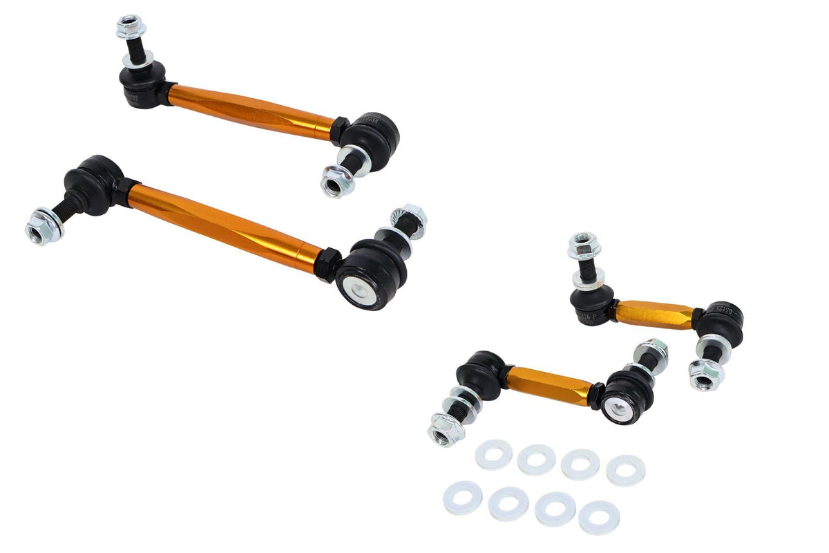 Whiteline Performance Adjustable Sway Bar Vehicle Link Kit (2015-2026 Mustang) - KLC266