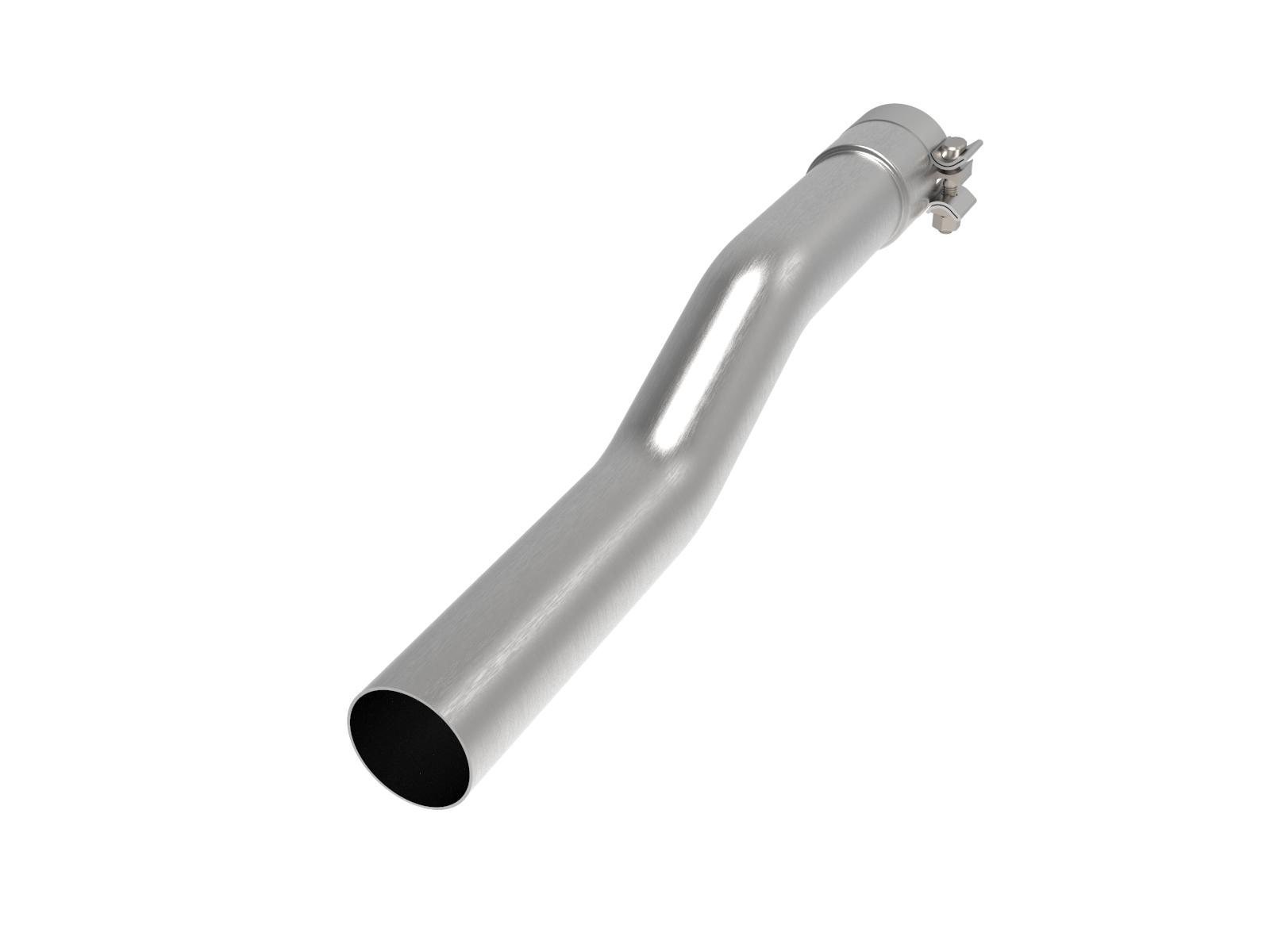 AFE MACH Force-Xp 2-1/2 IN 304 Stainless Steel Rear Exit Conversion Tail-Pipe (Jeep Gladiator (JT) 2020 V6-3.6L) - 49C38090