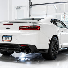 AWE Tuning 16-19 Chevy Camaro SS Non-Res Cat-Back Exhaust -Touring Edition (Quad Chrome Silver Tips) - 3020-42068