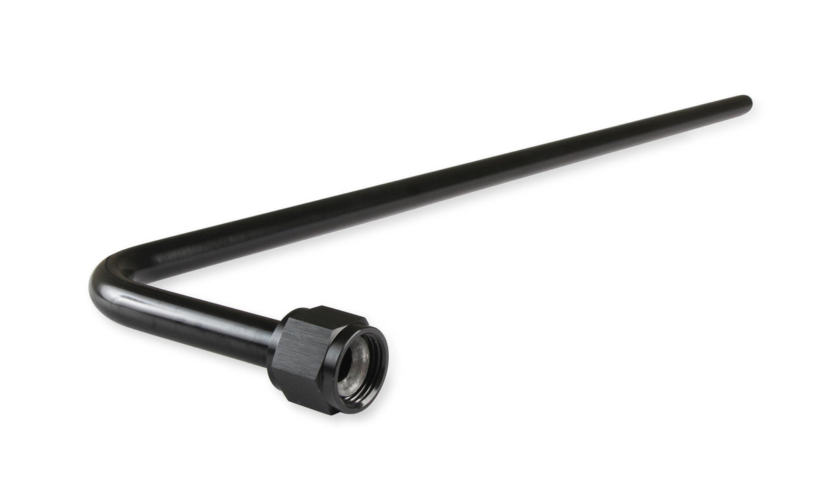 NOS  90 Degree Nitrous Bottle Blowdown Tube - Black. - 16161NOS