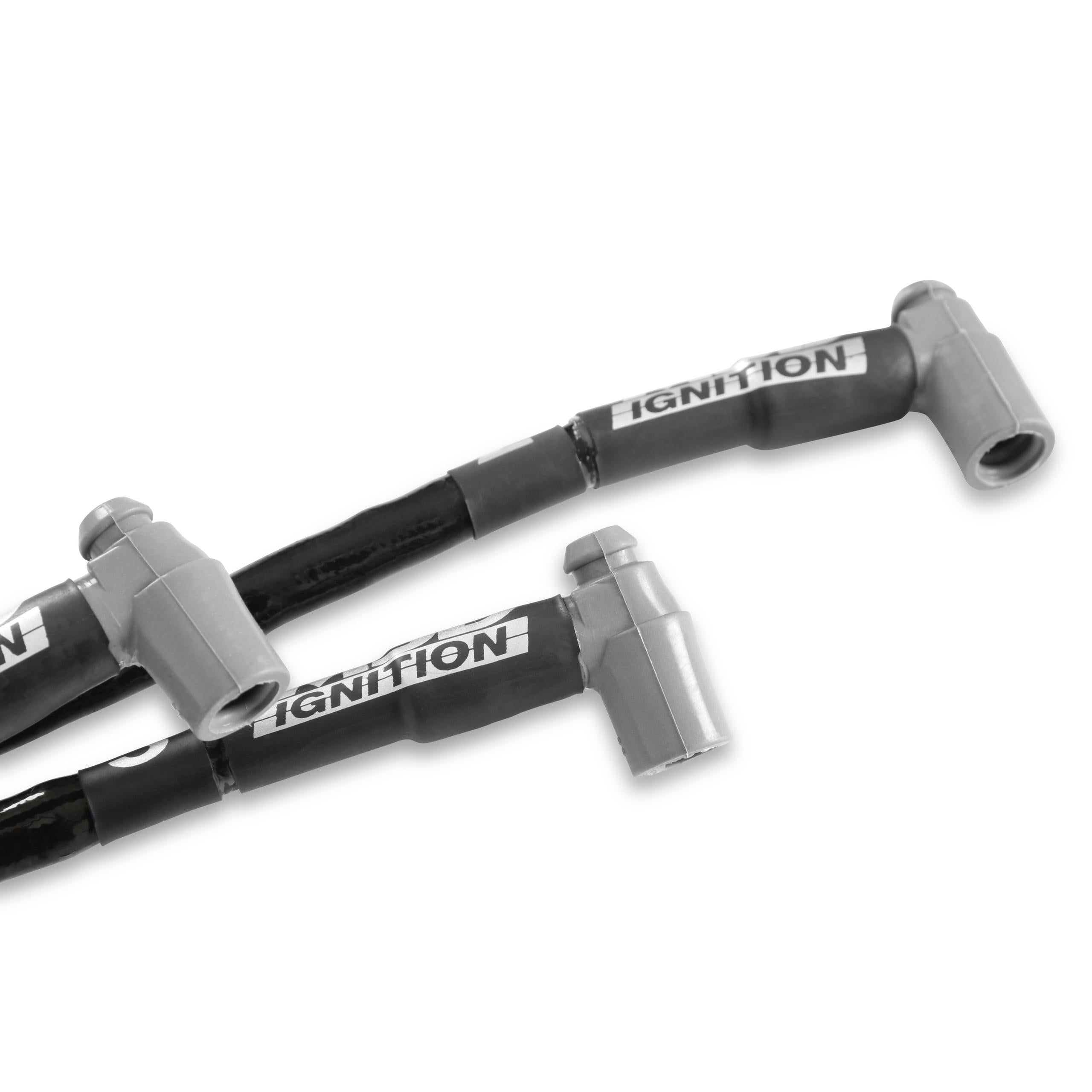 Sleeved Spark Plug Wires for SBC under exhaust, HEI.  - 35591
