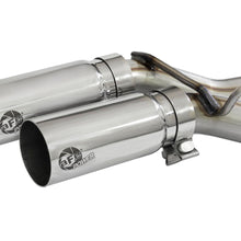 AFE Rebel Series 3 IN to 2-1/2 IN 409 Stainless Steel Cat-Back Exhaust w/ Polish Tip (2004-2008 F-150) - 49-43079-P
