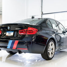 AWE Tuning BMW F3X 340i Touring Edition Axle-Back Exhaust - Diamond Black Tips (90mm) - 3010-33040