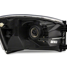 Raxiom 06-08 Dodge RAM 1500 Axial Series Euro Headlights- Black Housing- Clear Lens