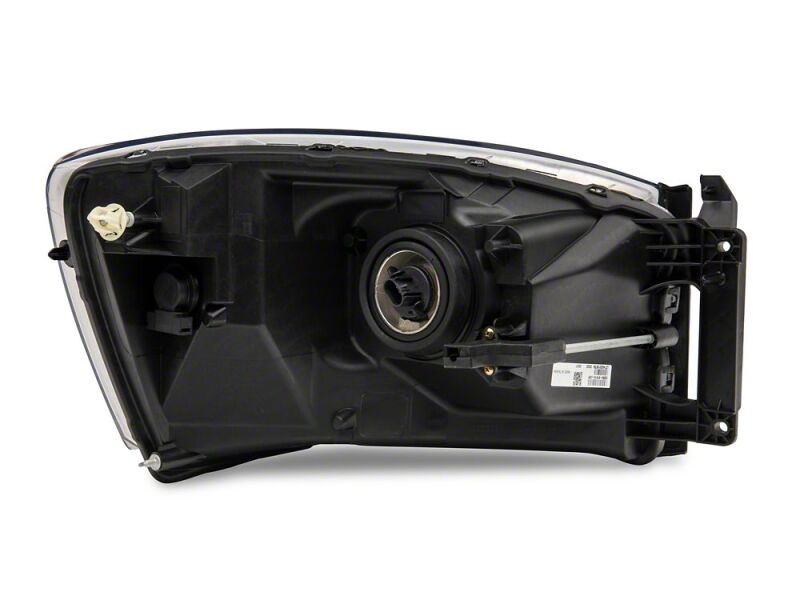 Raxiom 06-08 Dodge RAM 1500 Axial Series Euro Headlights- Black Housing- Clear Lens