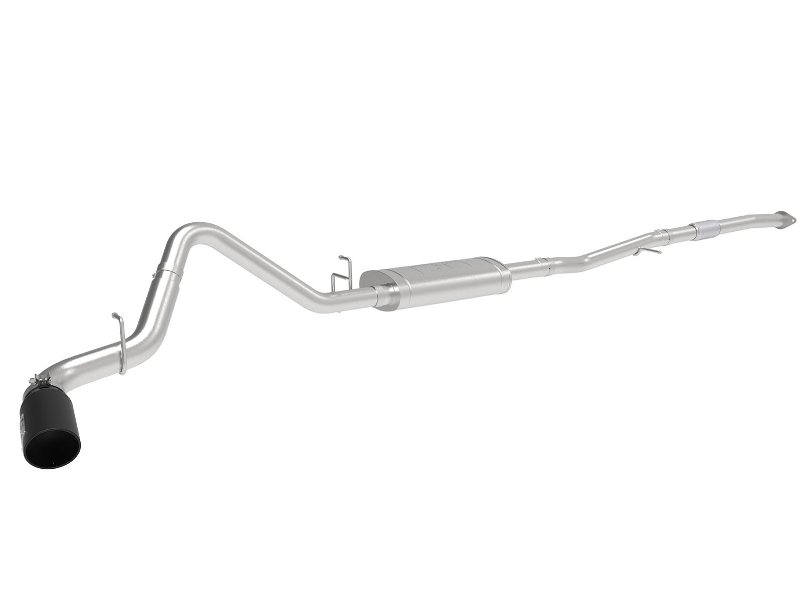 AFE Cat-Back Exhaust System (2019-2020 GM Trucks L4-2.7L (t)) - 49-44108-B