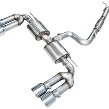 AWE Touring Edition Exhaust for Audi 8Y S3 - Chrome Silver Tips - 3015-42897
