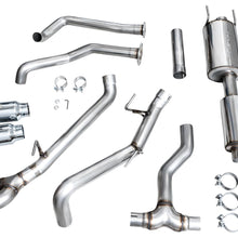 AWE 0FG Exhaust for 3rd Gen Toyota Tundra - Dual Chrome Silver Tips - 3015-32063