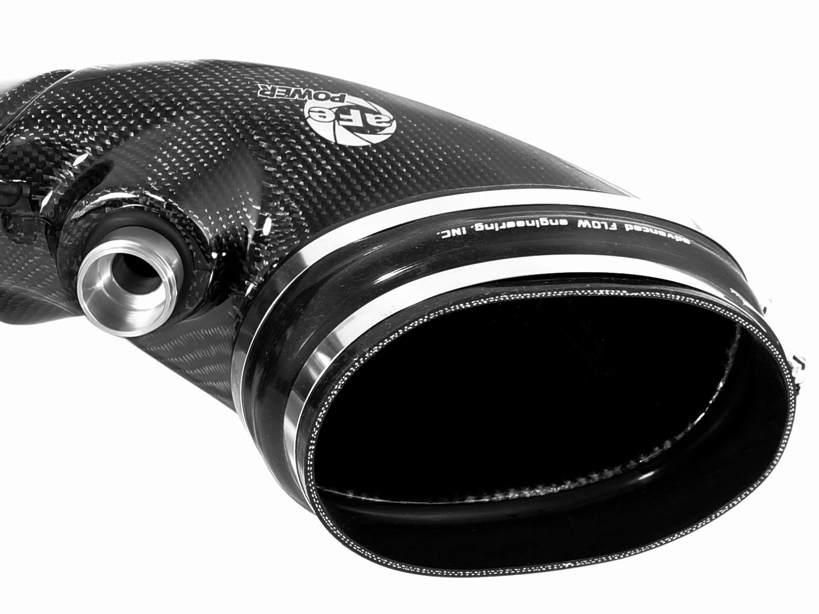 AFE Black Series Stage-2 Carbon Fiber Cold Air Intake System w/ Pro DRY S Media (2008-2013 M3) - 51-31662-C