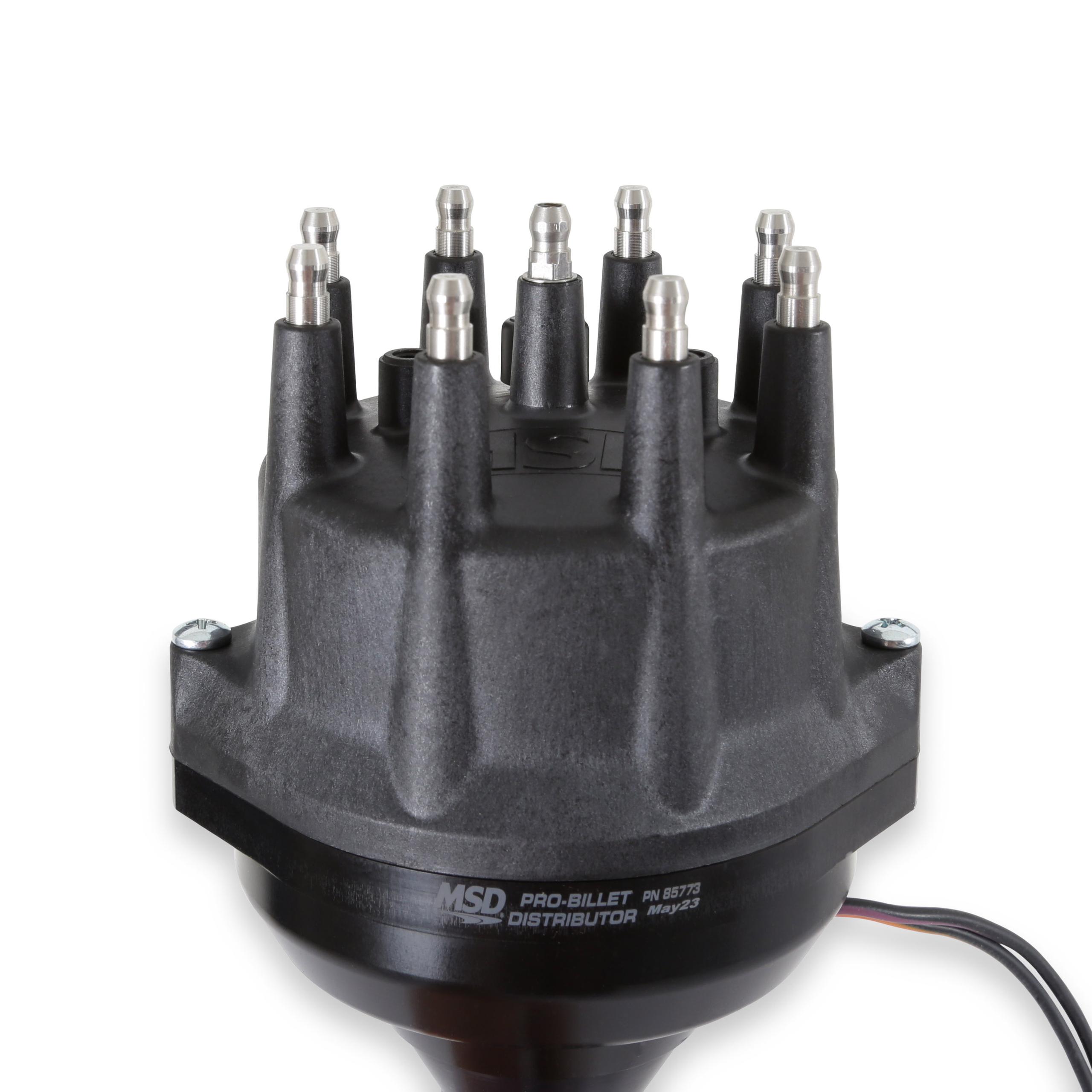 Msd 85773 Msd Black Dist.Ford351C-460,Probllt,Smal