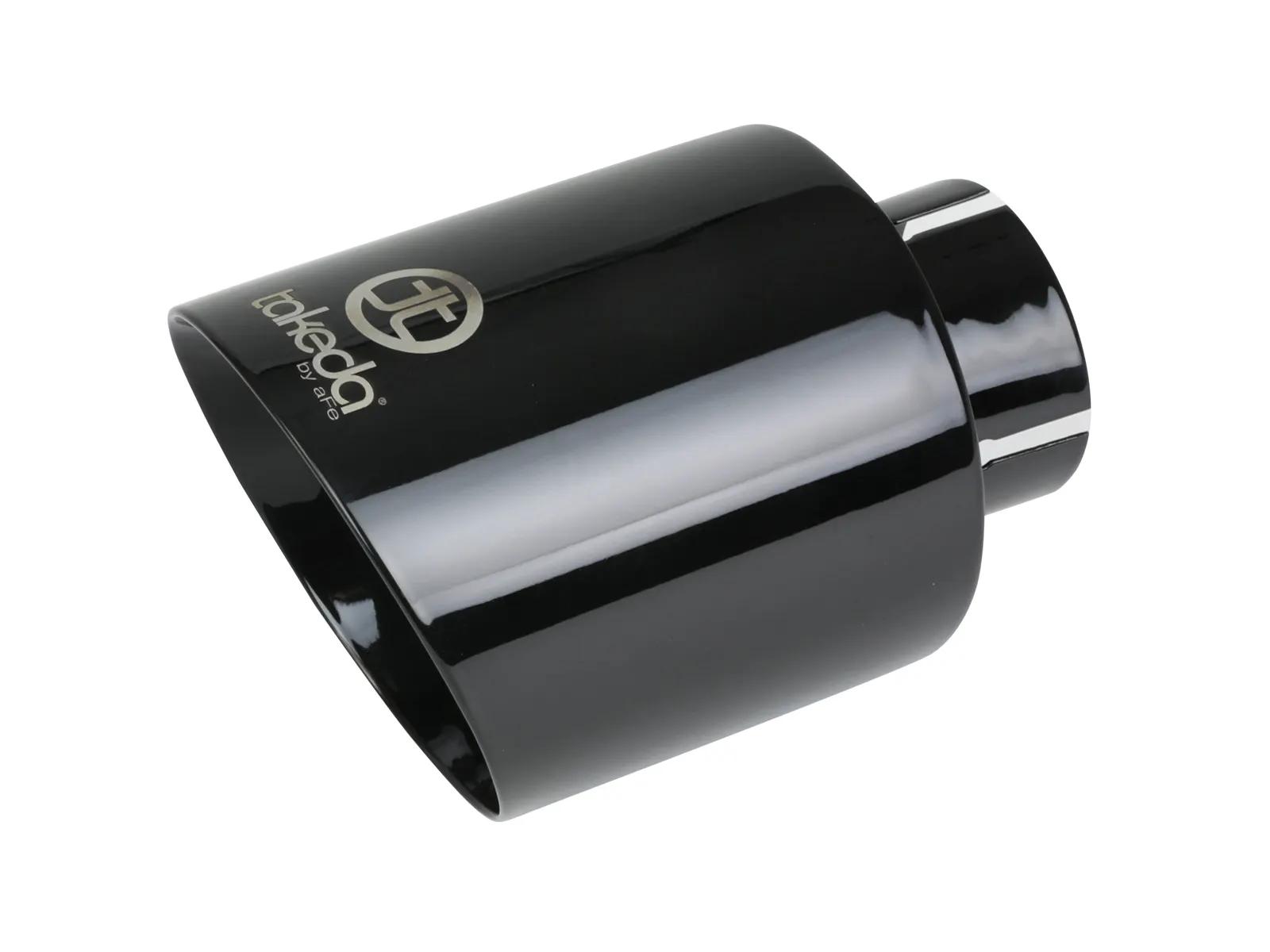 AFE Takeda 2-1/2 IN 304 Stainless Steel Axle-Back Exhaust w/ Black Tip (2023-2025 CX-50) - 49-37036-B