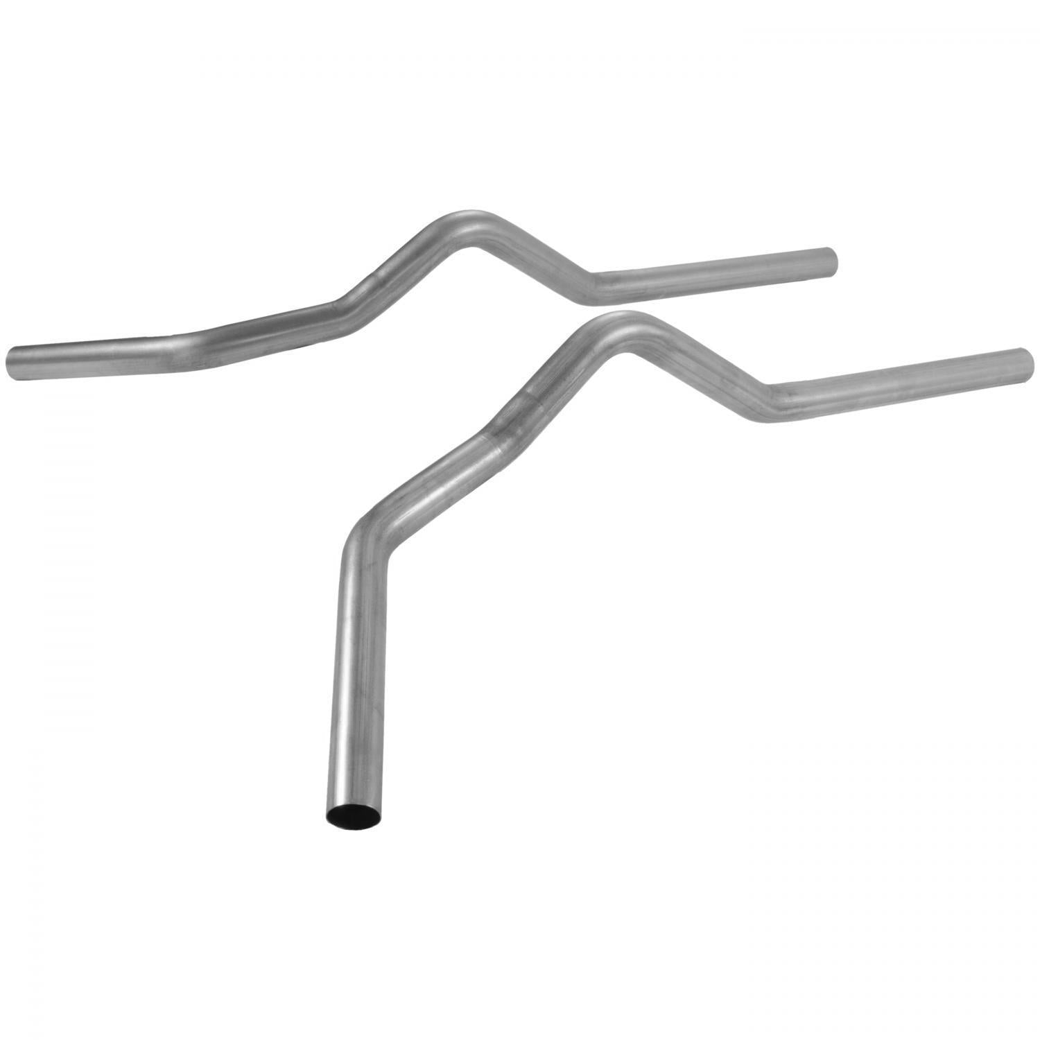 Flowmaster Prebent Tailpipes - 2.50 in. Side Exit - Pair
