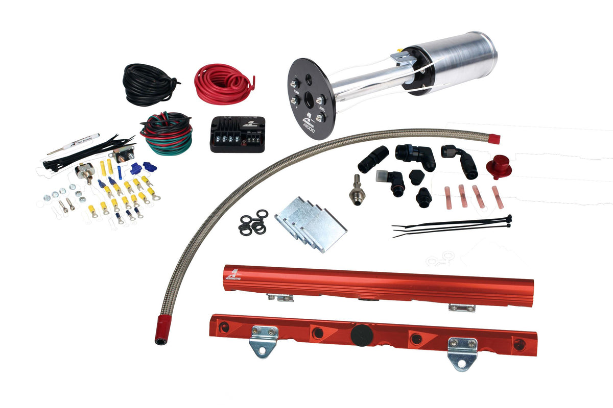Aeromotive 03-13 Corvette Stealth A1000 Street Fuel System With Ls7 Fuel Rails - 17179