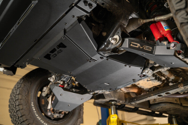 DV8 Offroad 2024-2025 Toyota Tacoma, Land Cruiser Rear Belly Skid Plate - SPTT1-09