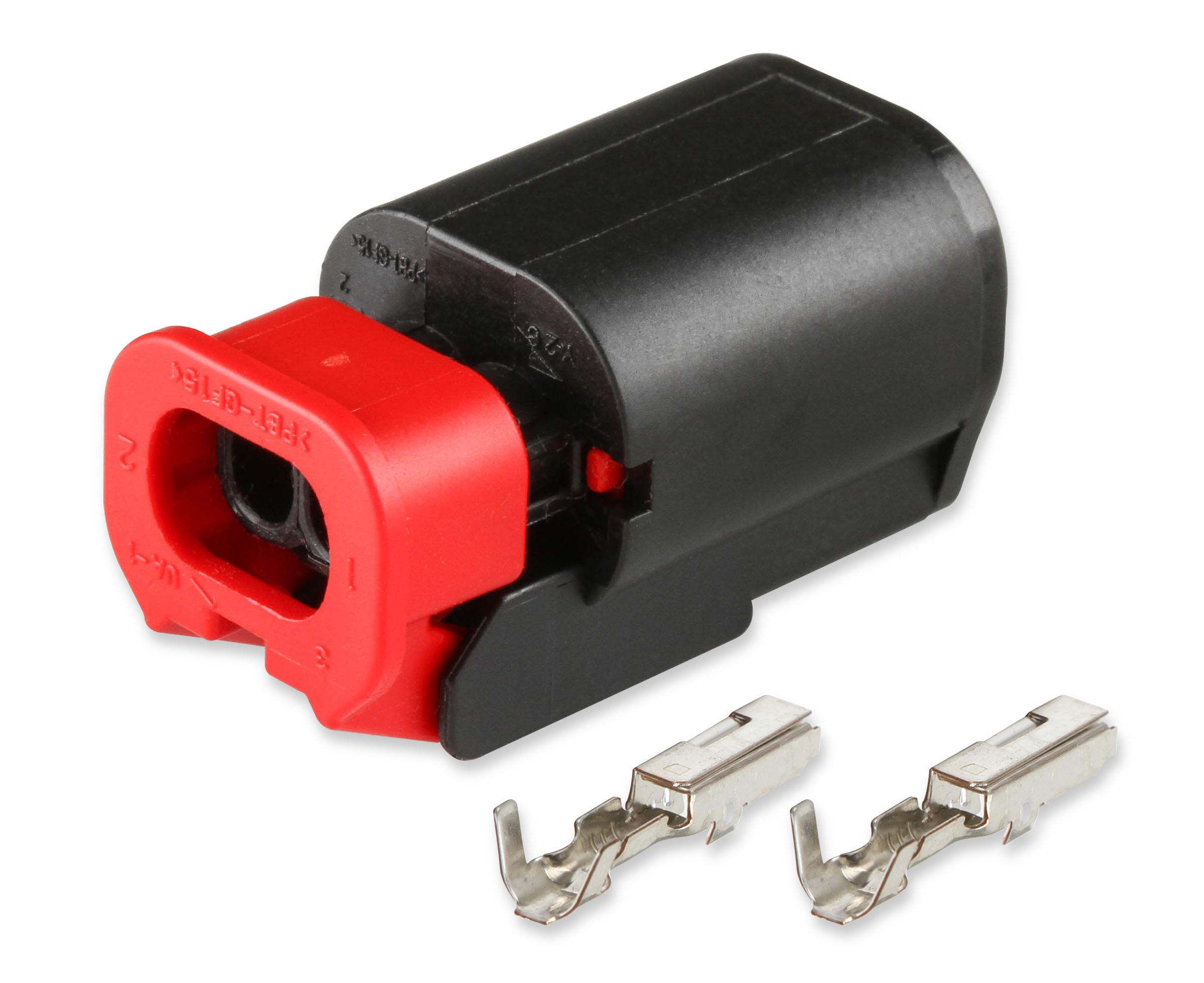Holley HEMI Coolant Temperature Sensor Connector.  - 570-233