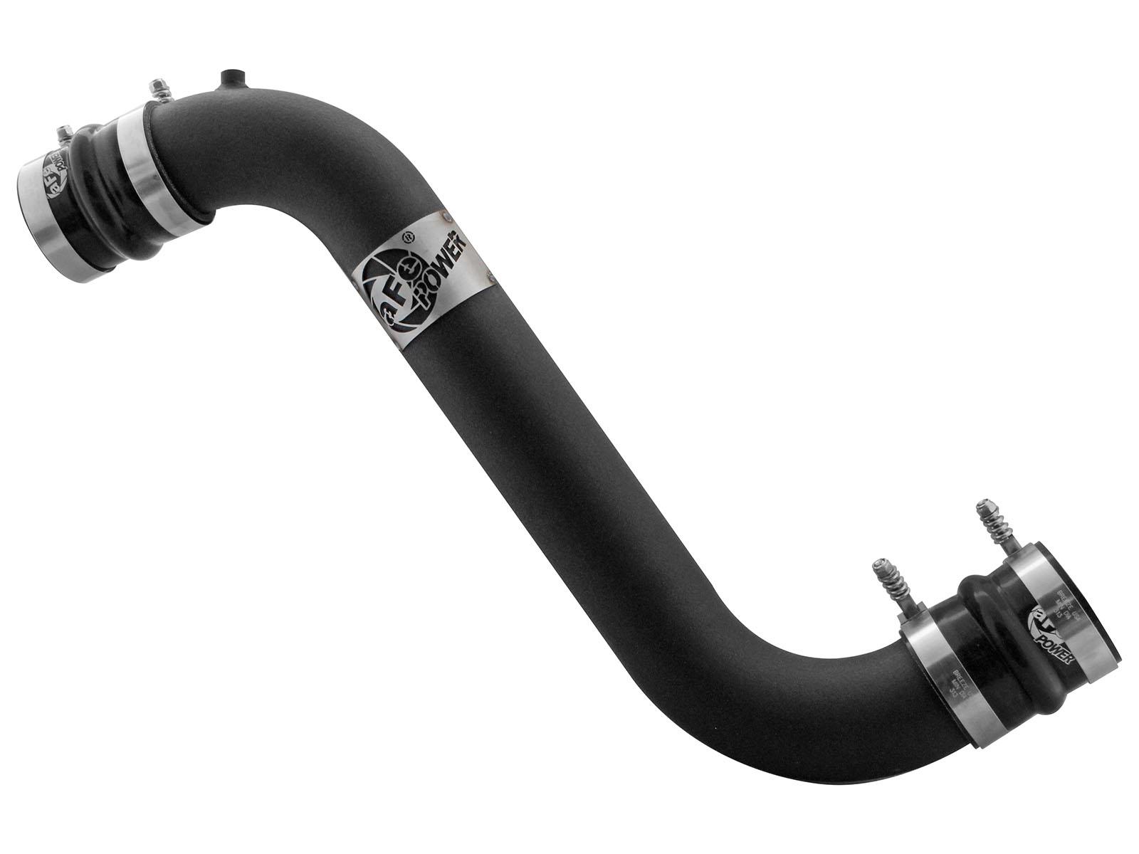 AFE BladeRunner 3 IN Aluminum Hot and Cold Charge Pipe Kit Black (2011-2016 Silverado 2500 HD, Silverado 3500 HD, Sierra 2500 HD, Sierra 3500 HD) - 46-20114-B