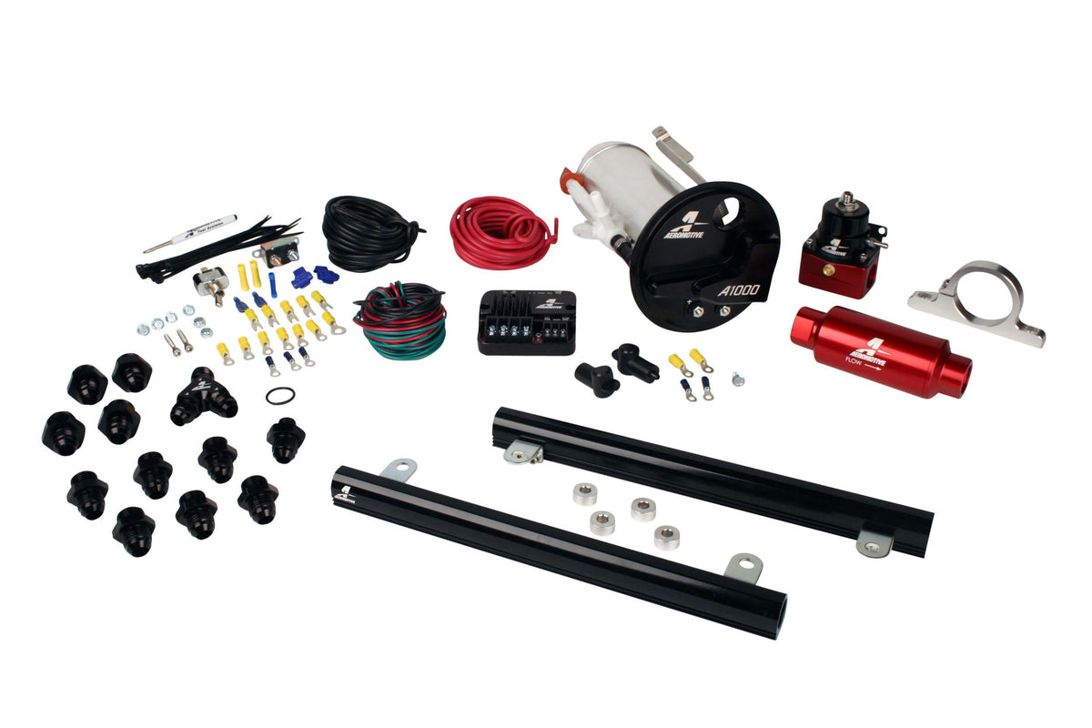 Aeromotive 17315 07-12 Shelby GT500 Stealth A1000 Street Fuel System with 5.4L CJ Fuel Rails