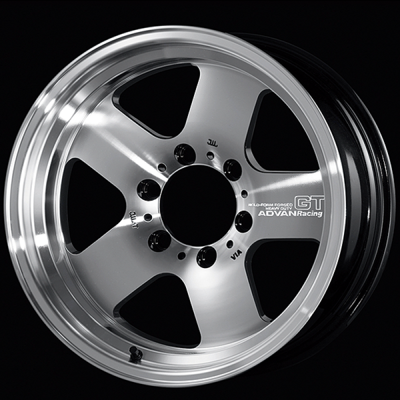 Advan GT Heavy 17X8.5 -10 6x139.7 Racing Machining & Diamond Cut Wheel - YAQH7H-10KMDC