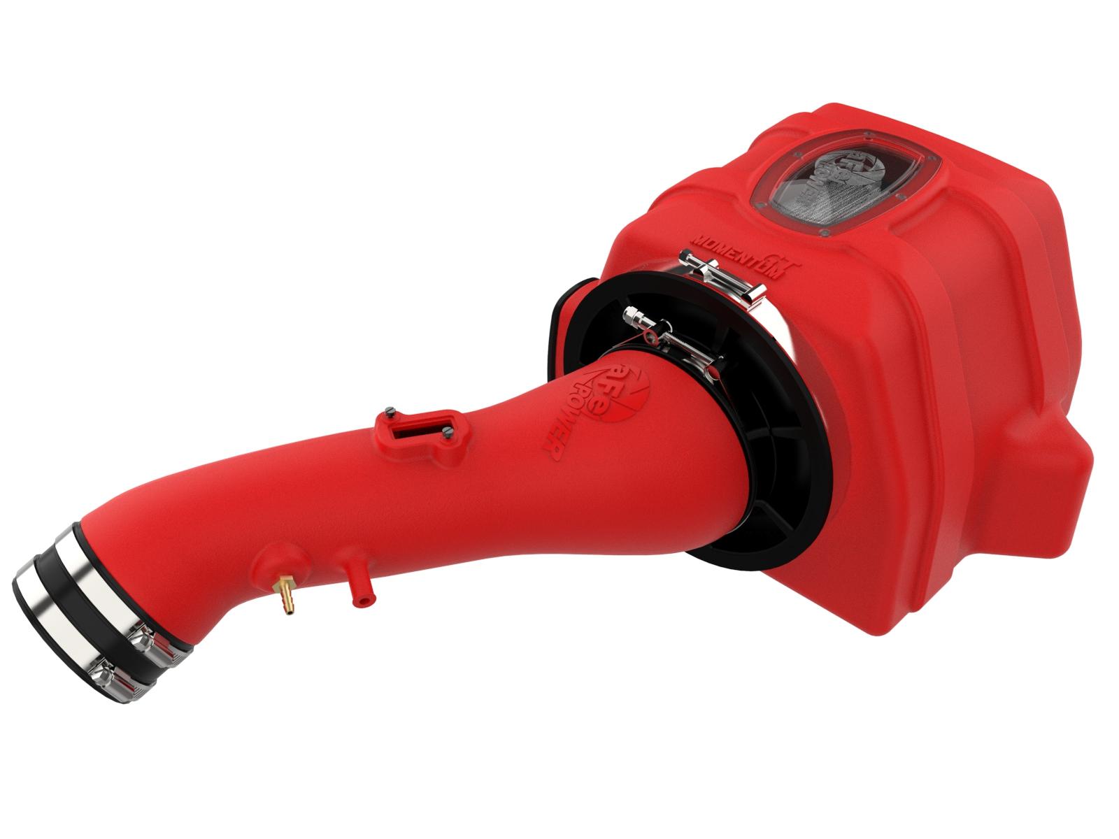AFE Momentum GT Cold Air Intake System Red w/ Pro DRY S Filter (2007-2021 Tundra 5.7) - 51-76003-R