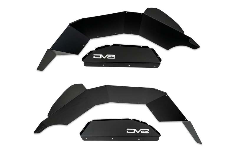 DV8 Offroad 2020-2025 Jeep Gladiator JT Rear Inner Fenders - INFEND-07RB