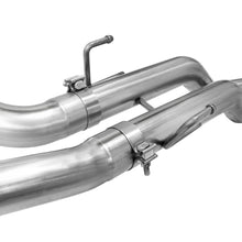 AFE Large Bore-HD 3 IN 409 Stainless Steel DPF-Back Exhaust System w/Black Tip (2014-2019 1500, 1500 Classic) - 49-42044-B