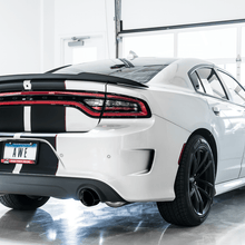 AWE Track Edition Exhaust - Diamond Black Tips (2015-2020 Dodge Charger 5.7L) - 3015-33134