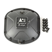 Rugged Ridge Boulder Aluminum Differential Cover Black For Dana 30 - 16595.13