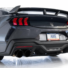 AWE SwitchPath Catback Exhaust - Quad Diamond Black Tips (2024-2026 Mustang Dark Horse) - 3025-43375