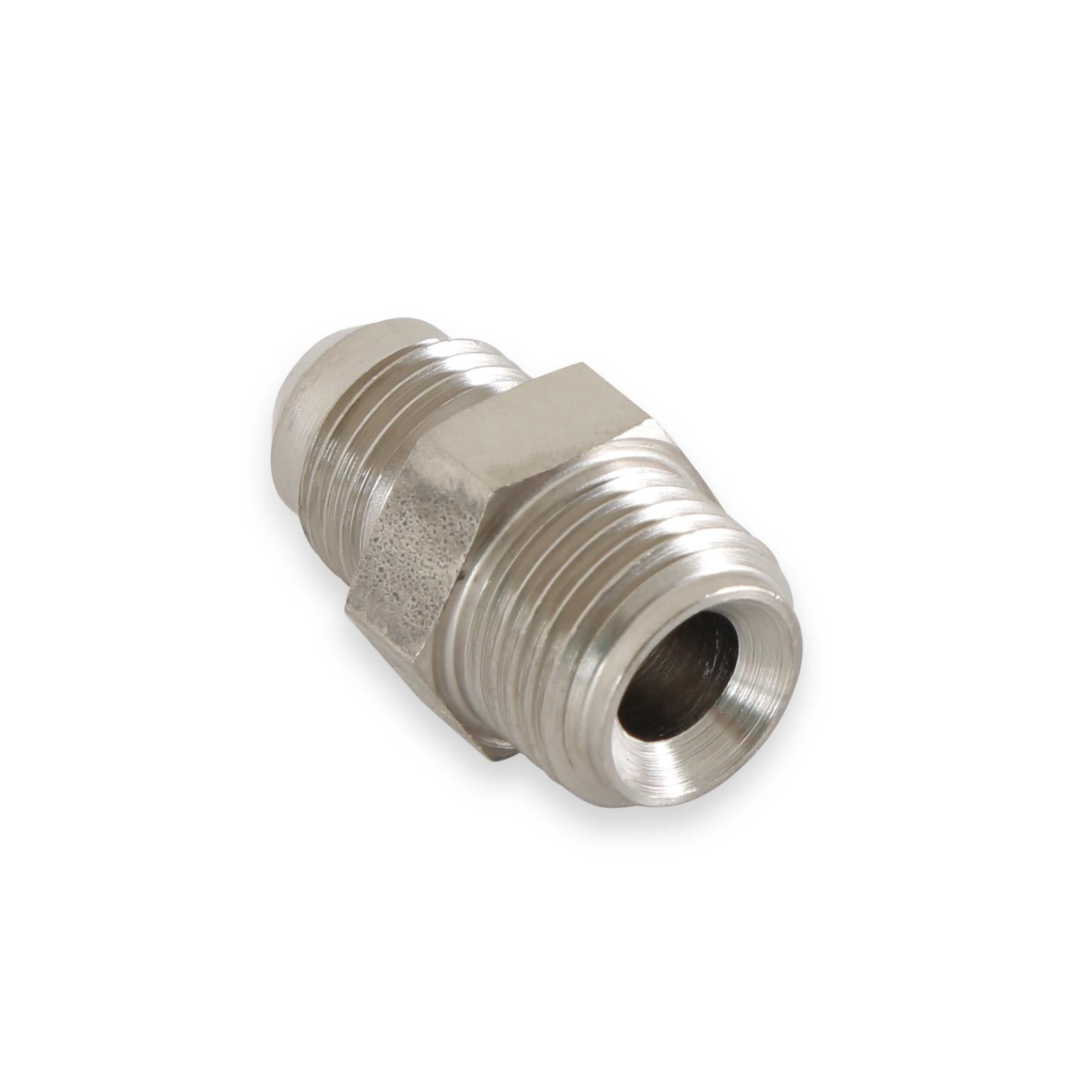 Earls Steel An To Inverted Flare Adapter - Size: -6An Male To 5/8-18 In. I.F. Male - Nickel Plated - Bagged Packaging - Typical Application Power Steering/Fuel Pump - - 961947ERL