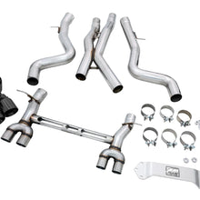 AWE Track Edition exhaust - Diamond Black Tips (F8X M3 / M4) - 3020-43087