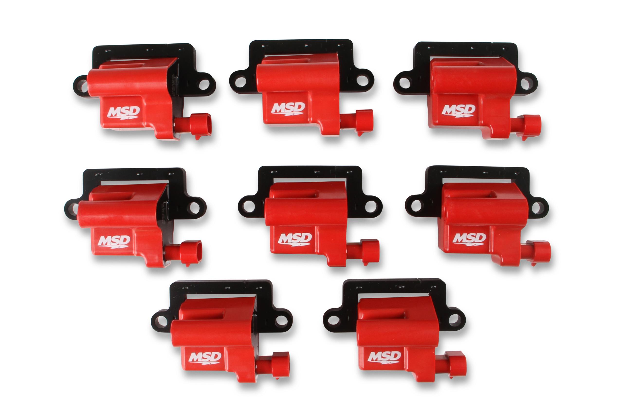 Msd 82648 Coils, Gm L-Series Truck 99-09, 8-Pack