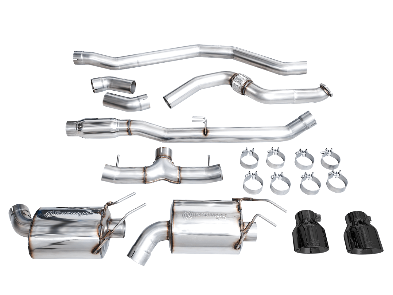 AWE Touring Edition for FE1 Civic Si/DE4 Acura Integra - Diamond Black - 3015-33331