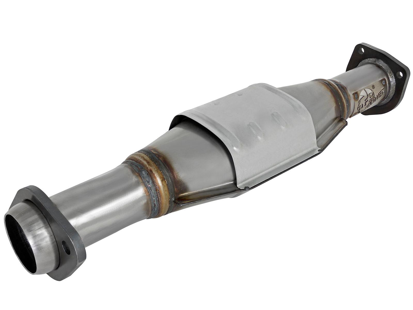 aFe POWER Direct Fit 409 Stainless Steel Rear Catalytic Converter (2000-2003 Wrangler, Wrangler, Wrangler, Wrangler, TJ, TJ, TJ) - 47-48002