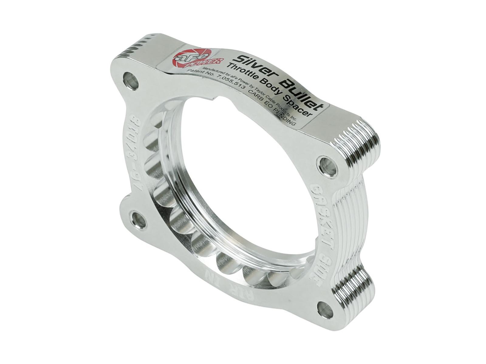 AFE Silver Bullet Throttle Body Spacer Kit (2004-2012 i-350, i-370, Colorado, Colorado, Canyon, Canyon, H3, H3) - 46-34018