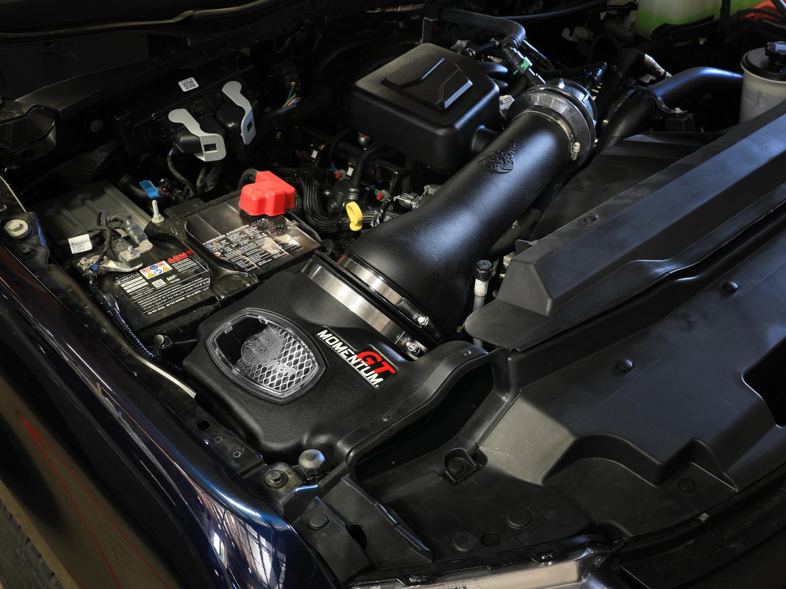 AFE Momentum GT Cold Air Intake System w/ Pro DRY S Filter (2023-2026 F-250 Super Duty , F-350 Super Duty) - 50-70129D