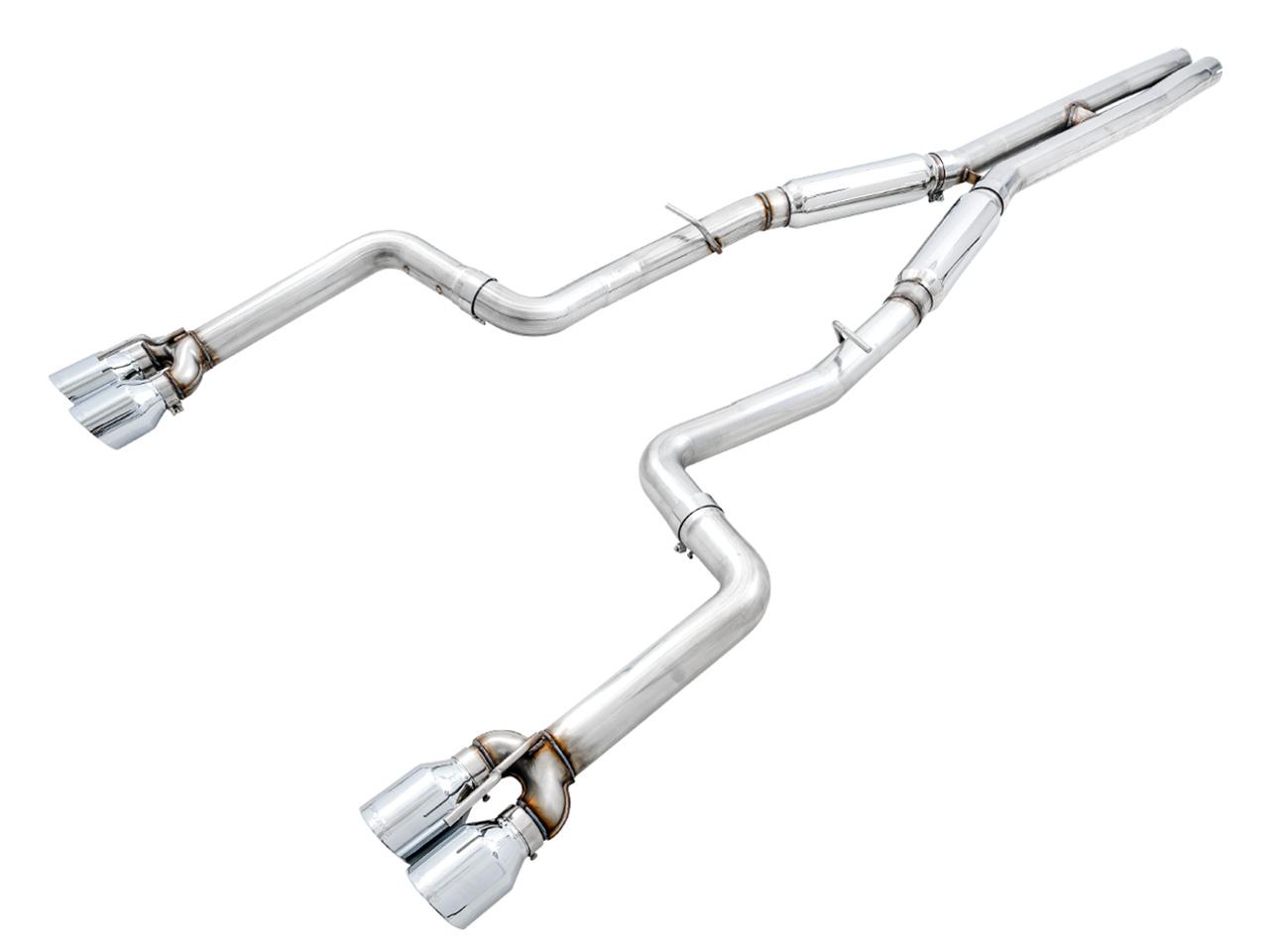 AWE 3015-42136 AWE Track Edition Exhaust (2015-2020 Dodge Challenger 6.4L / 6.2L SC)
