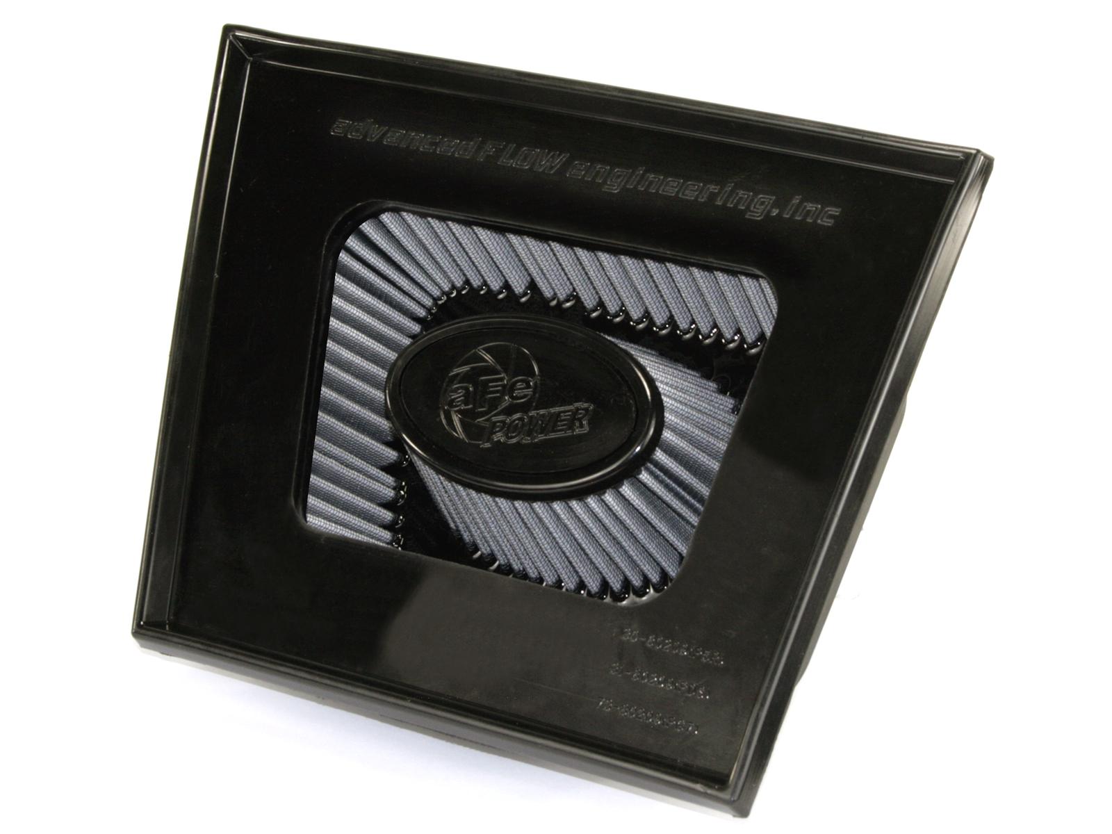 AFE Magnum FLOW Inverted Replacement Air Filter (IRF) w/ Pro DRY S Media (2011-2016 Silverado 2500 HD, Silverado 3500 HD, Sierra 2500 HD, Sierra 3500 HD) - 31-80209