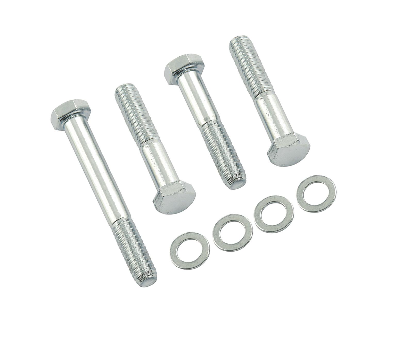Mr. Gasket Water Pump Bolts - Chrome.  - 4996