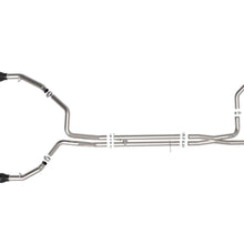 AFE 49-32084-B Vulcan Series 3" to 3-1/2" 304 Stainless Steel Cat-Back Exhaust System w/ Black Tips (2021+ Dodge Ram 1500 TRX V8-6.2L SC)