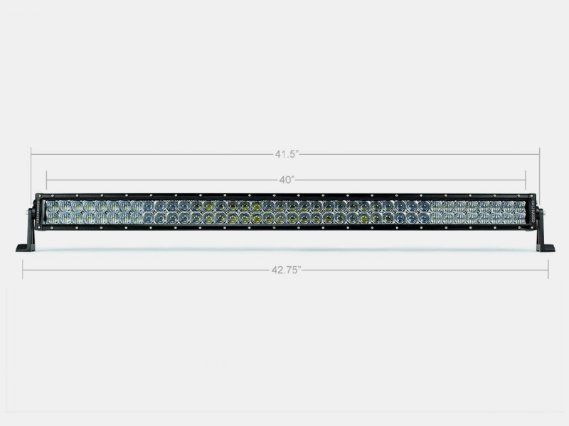 Cali Raised LED 42 Inch Spot Dual Row 5D Optic OSRAM LED Bar - CR2313