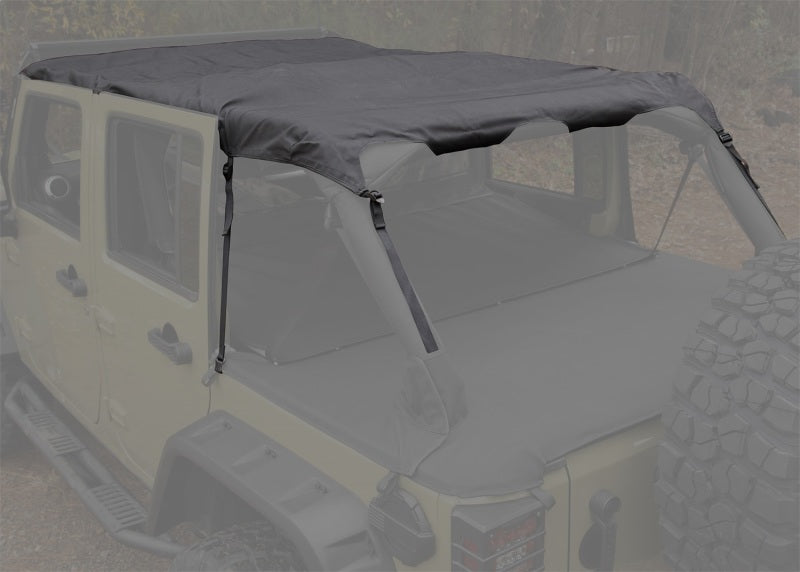 Rugged Ridge Montana Pocket Island Topper Black Diamond; 10-18 Wrangler Jk 4 Door - 13622.35