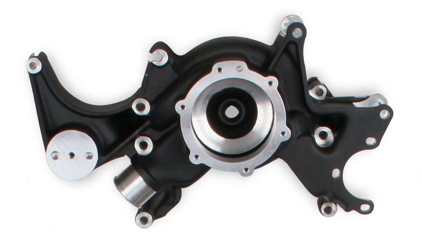 Holley SBC COOLING MANIFOLD-Black.  - 97-309