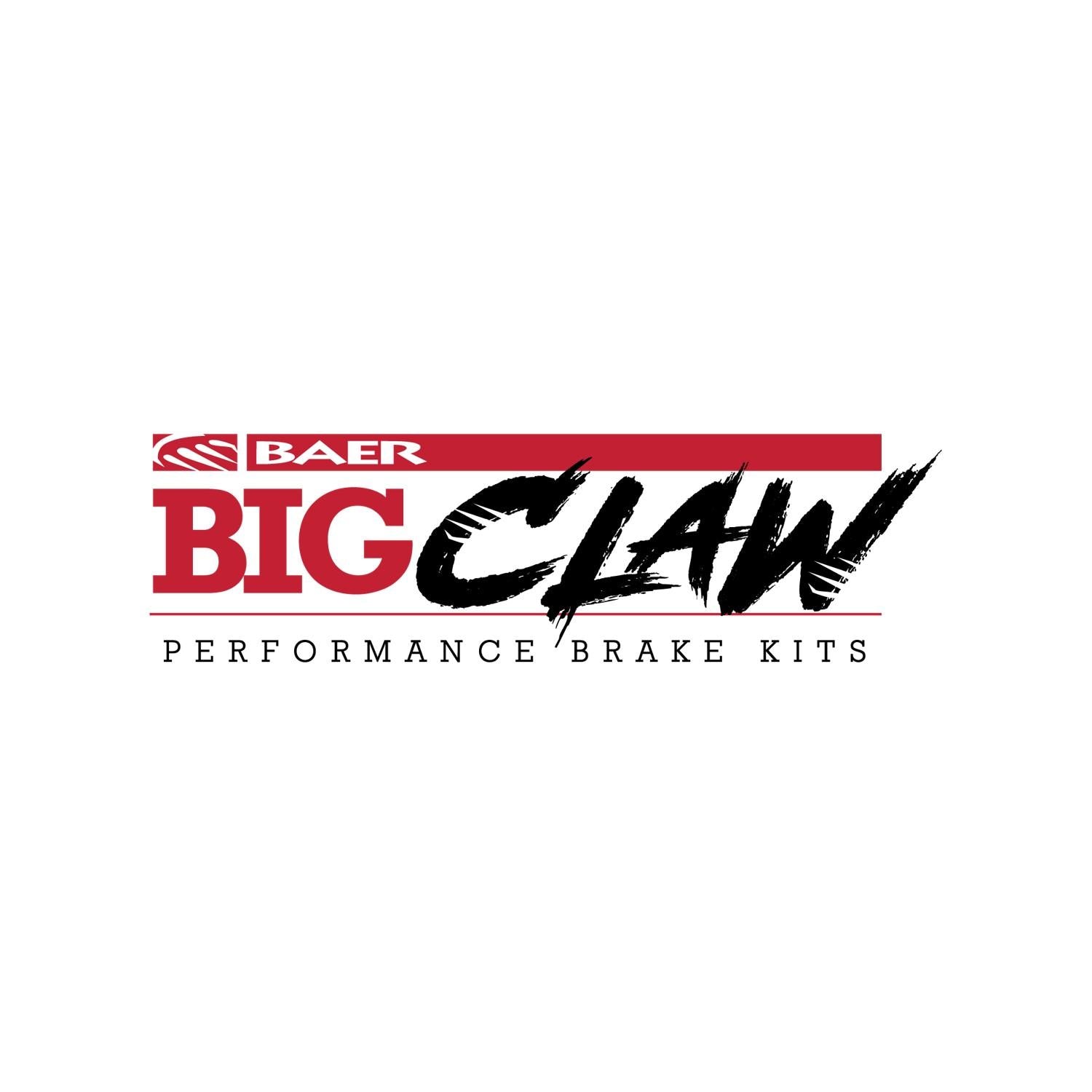 Baer BIG Claw Performance Rotors, Rear (2020-2024 Gladiator , Wrangler) - 2142012