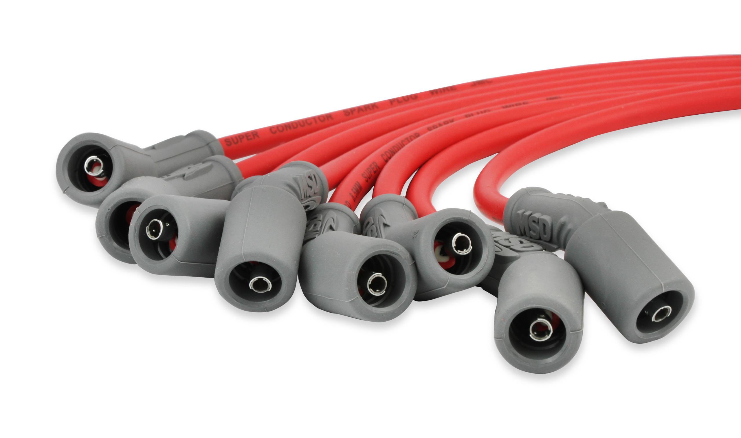 Msd 31639 Wire Set, Red, Ford Raptor 2010-14 6.2L