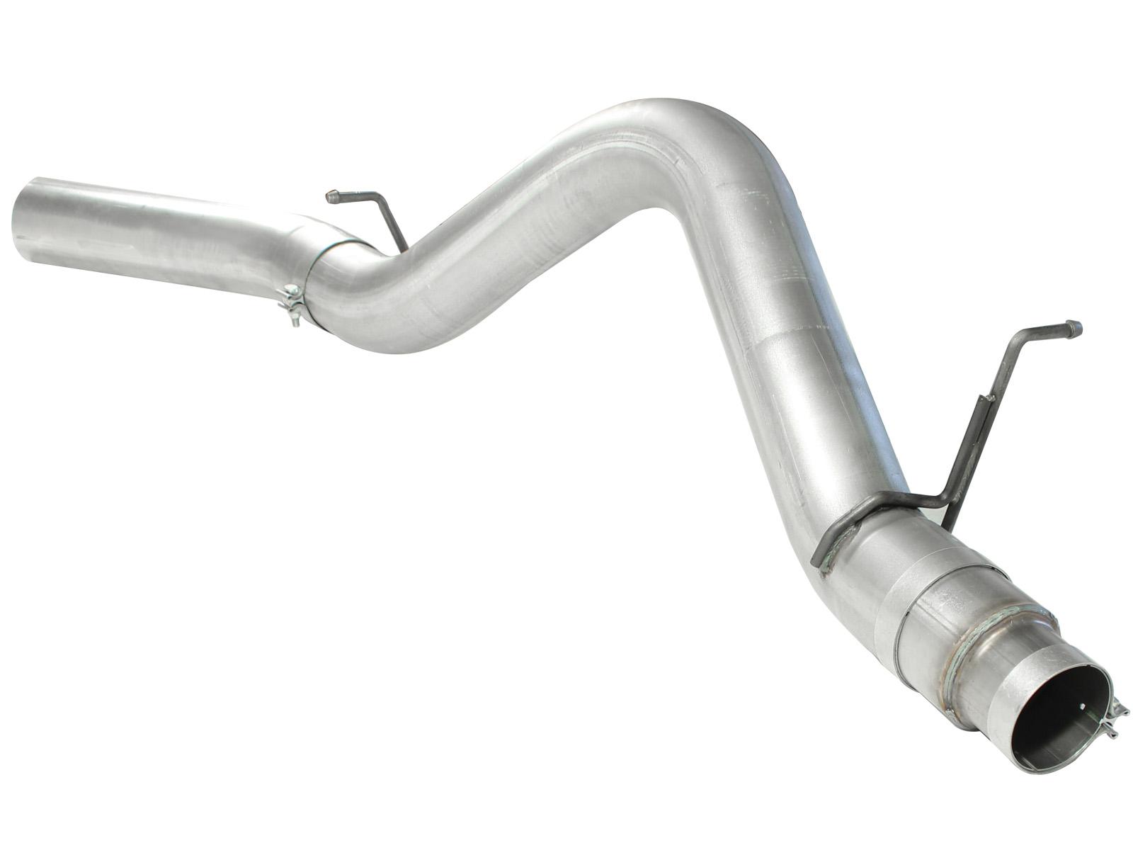AFE ATLAS 5 IN Aluminized Steel DPF-Back Exhaust System (2011-2016 Silverado 2500 HD, Silverado 3500 HD, Sierra 2500 HD, Sierra 3500 HD) - 49-04041