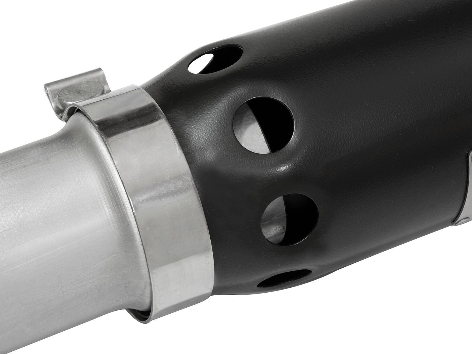 AFE Large Bore-HD DPF-Back Exhaust System w/ Black Tip (2016-2021 Colorado, Canyon) - 49-44064-B