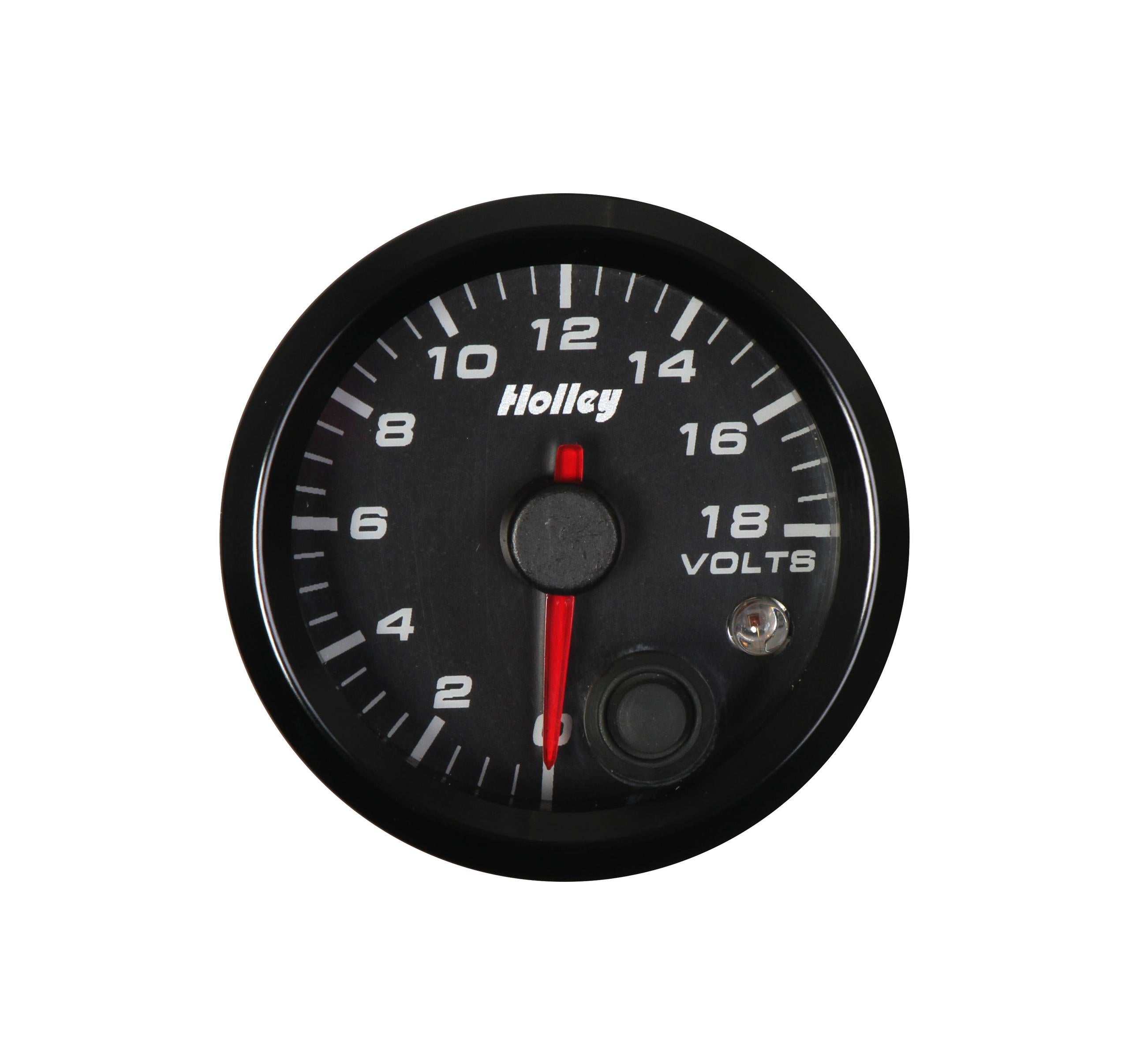Holley Analog Style Voltage Gauge.  - 26-603