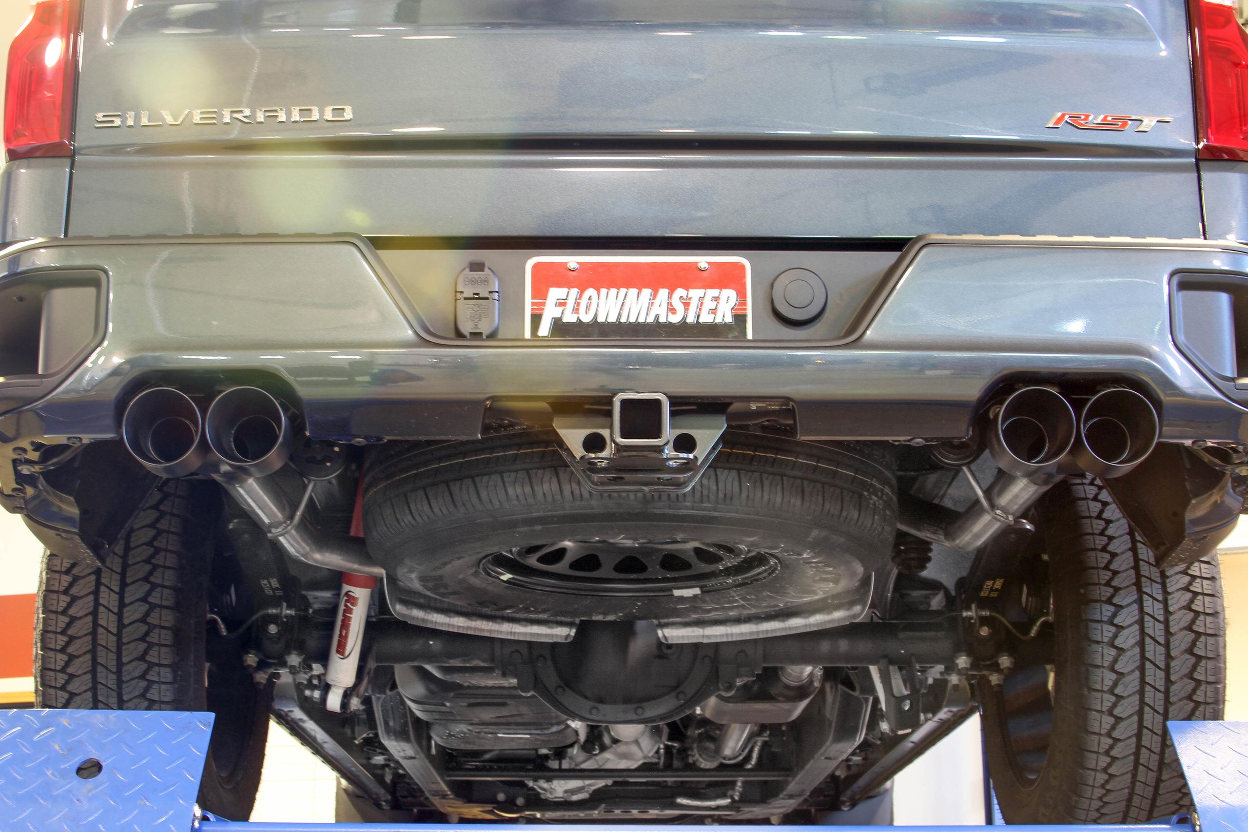 Flowmaster 817895 2019 Gm 1500 5.3L Amt Dor, Quad Tips