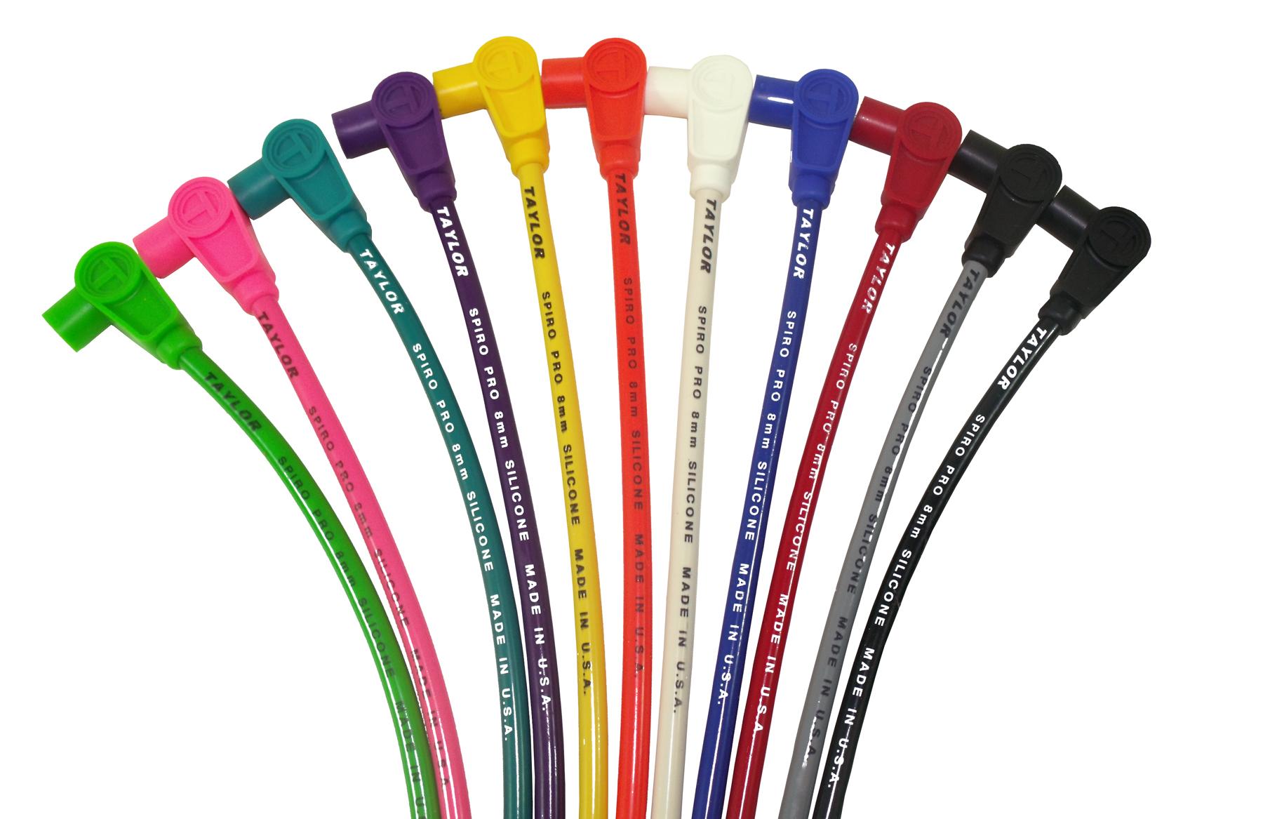 TAYLOR CABLE 8mm Spiro Pro black MC - 10063